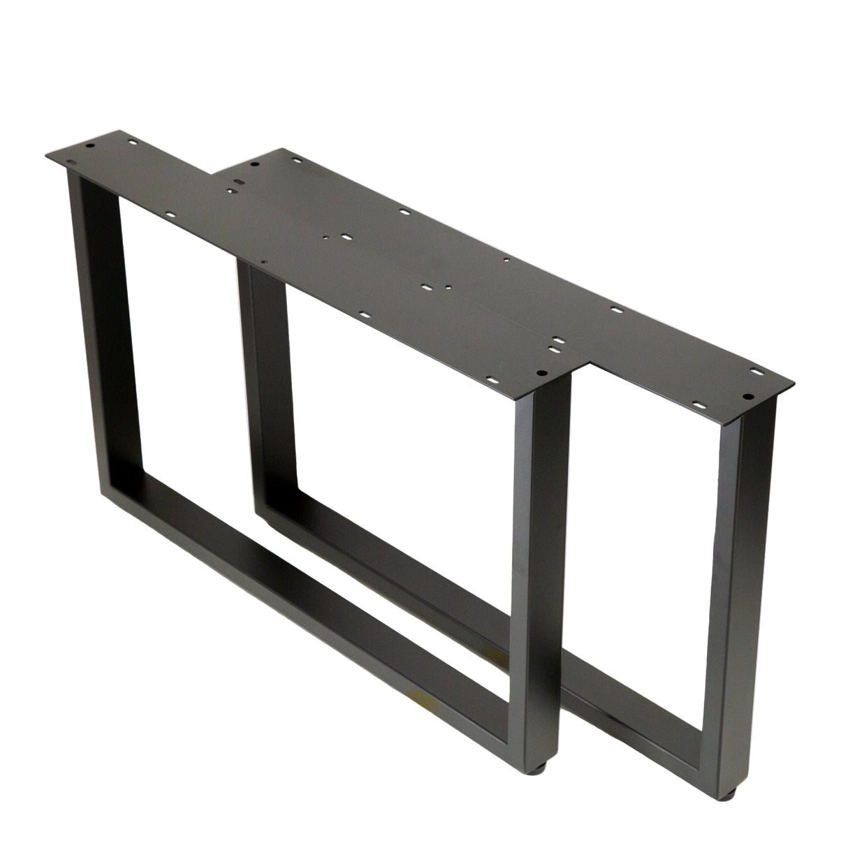 Hammer Roo U Shape Desk Legs 460x460x710mm - 50x25mm, front view