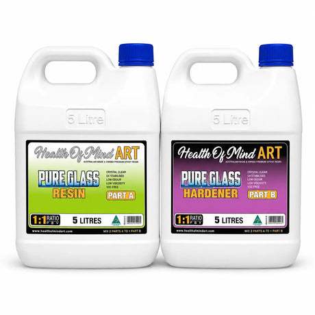 Pure Glass Resin 10L | Health of Mind Art