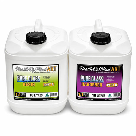 Pure Glass Resin 20L | Health of Mind Art