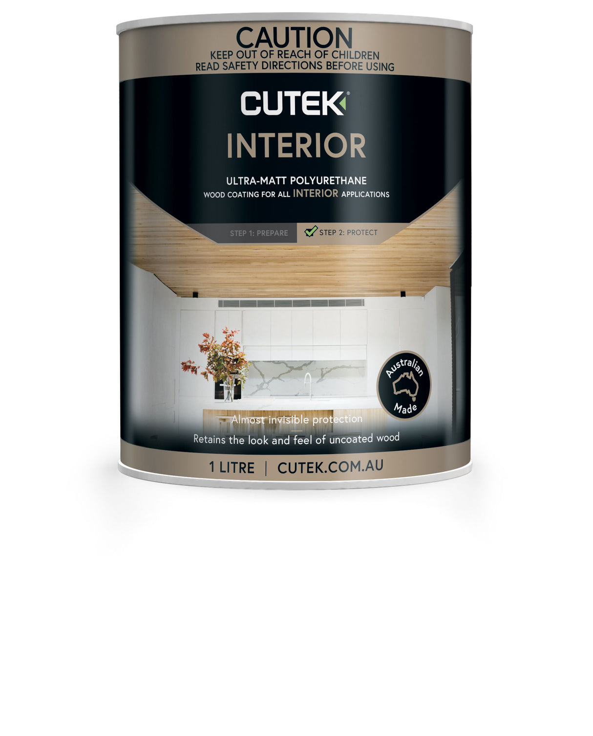 Cutek® Interior Invisible Ultra-Matt Polyurethane 1L