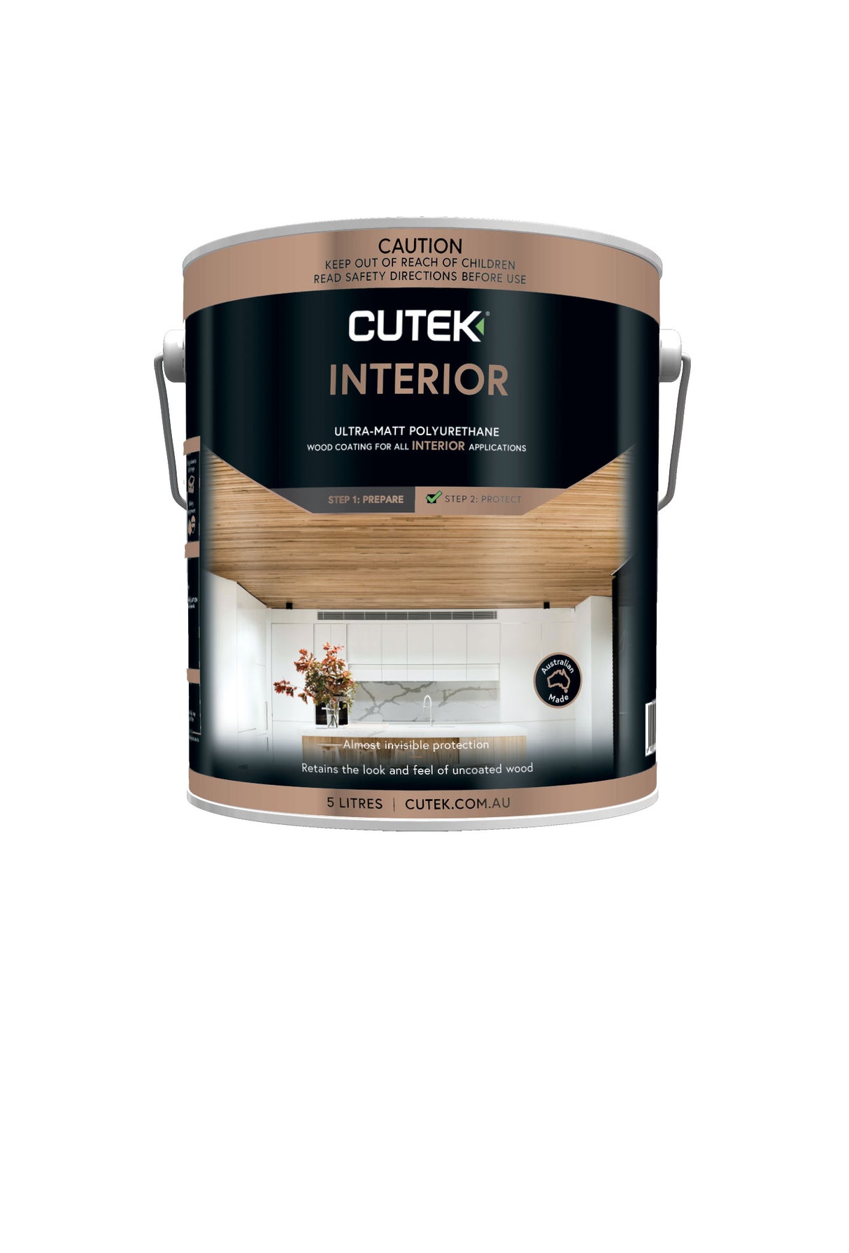 Cutek® Interior Invisible Ultra-Matt Polyurethane 5L