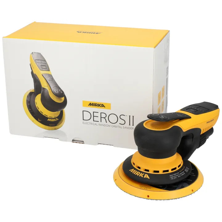 Mirka DEROS II 150mm Random Orbital Sander 5mm Orbit 650CV