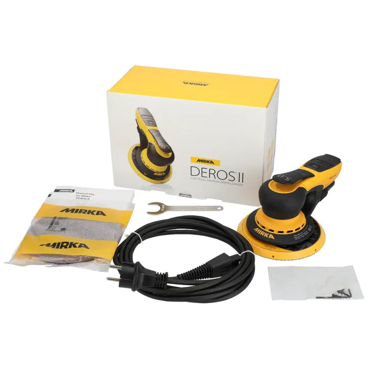 Mirka DEROS II 150mm Random Orbital Sander 5mm Orbit 650CV