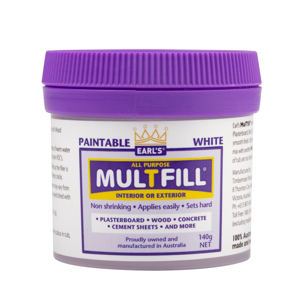 Earl's MulTfill Exterior Multi-Purpose Paintable Filler 140g