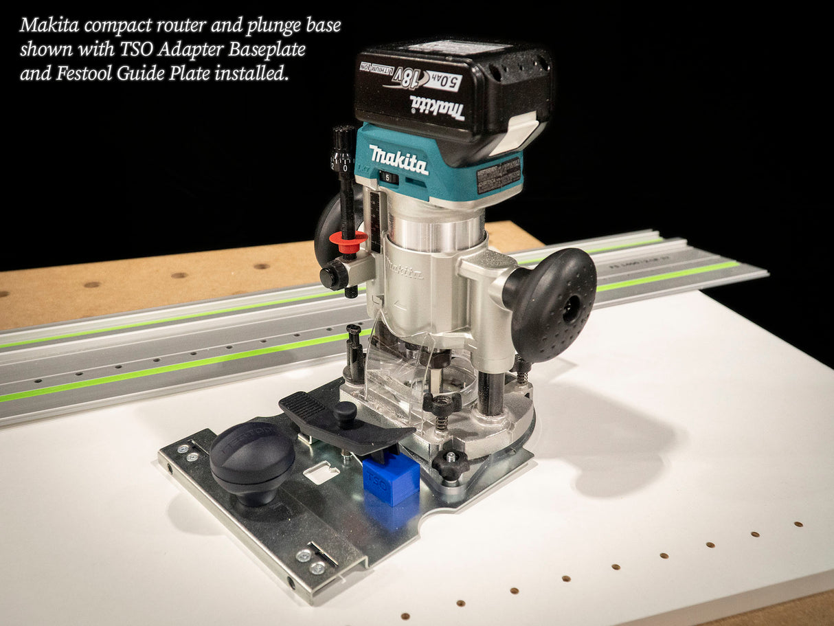 TSO Products LR 32 Guide Plate Adapter Kit for Makita Compact Routers