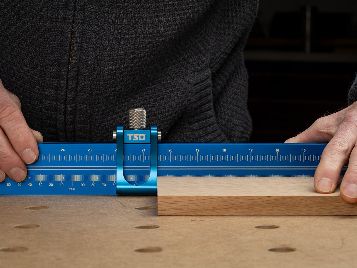 TSO Products 1200mm Multifunction Workbench Fence & Stop Set