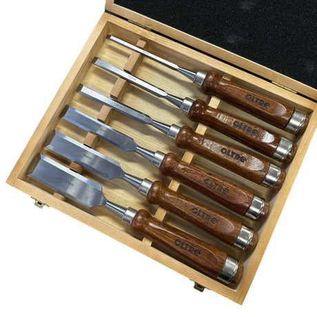 6 Piece Woodworking Chisel Set OT-WWCS-6 by Oltre