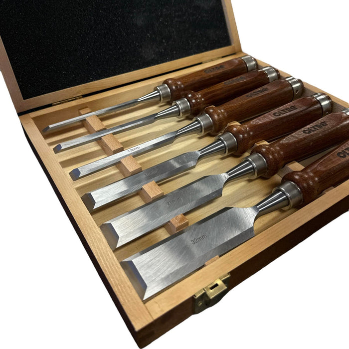6 Piece Woodworking Chisel Set OT-WWCS-6 by Oltre