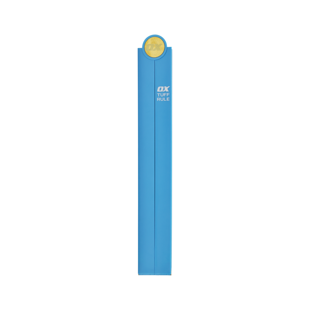 OX Pro Metric Tuff Rule Blue - 1200mm