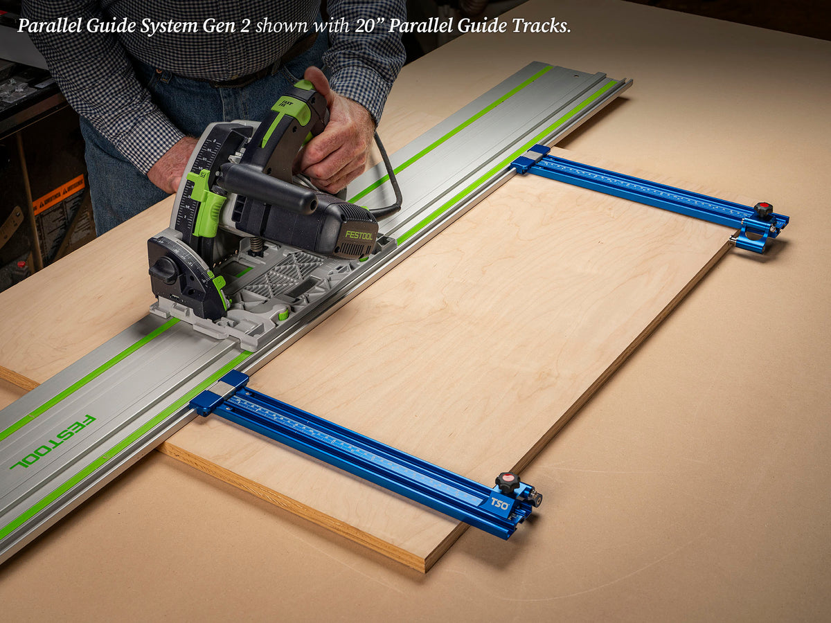 Pdt Parallel Guide TSO Products 20”/508mm TPG Parallel Guide System - TPG-20 Set Gen 2 ...