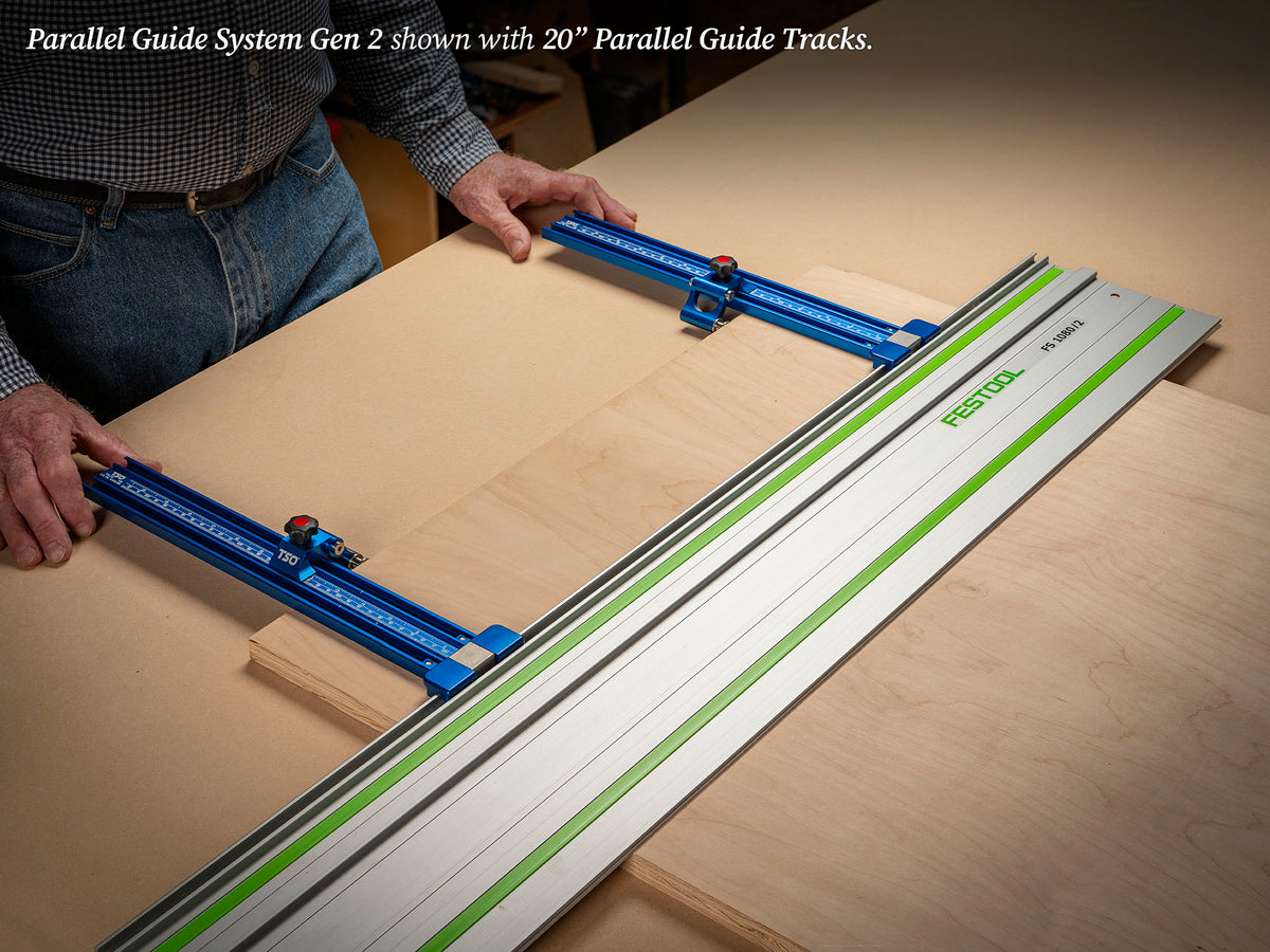 Tso Parallel Guide TSO Products 20”/508mm TPG Parallel Guide System - TPG-20 Set Gen 2 ...