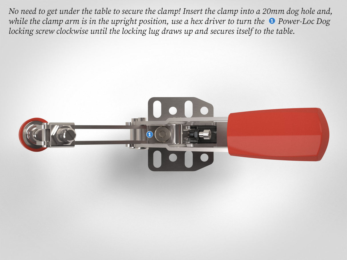 TSO Products Power-Loc Toggle Clamp - Horizontal
