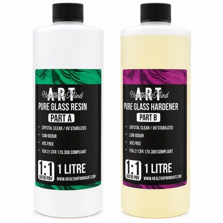 Pure Glass Resin 2L | Health of Mind Art