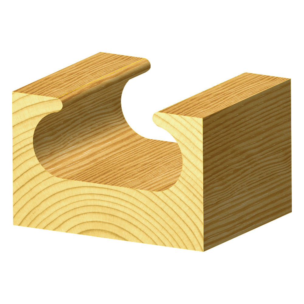 Drawer Pull Router Bits Carbitool -  1/2" & 1/4" Shanks