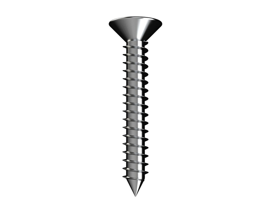 10G x 25mm Self Tapping Screws CSK 302 Stainless Steel Bremick
