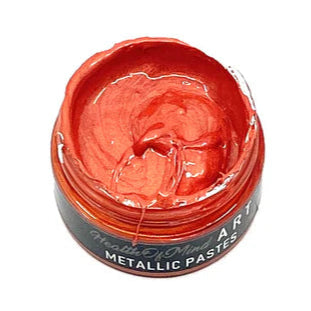 Sunkist Orange Pigment Metallic Paste 50g | Health of Mind Art