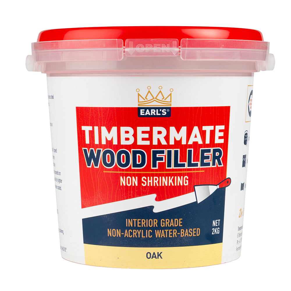 Earl's Timbermate Wood Filler Putty 2kg