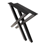Cross Dining Table Legs 660x660x710mm - 50x50mm
