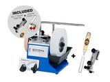 Tormek T-4 Sharpening System Tormek T-4 Original + BONUS Kirschen 20mm Chisel + SE-77 Square Edge Jig (Worth $200)