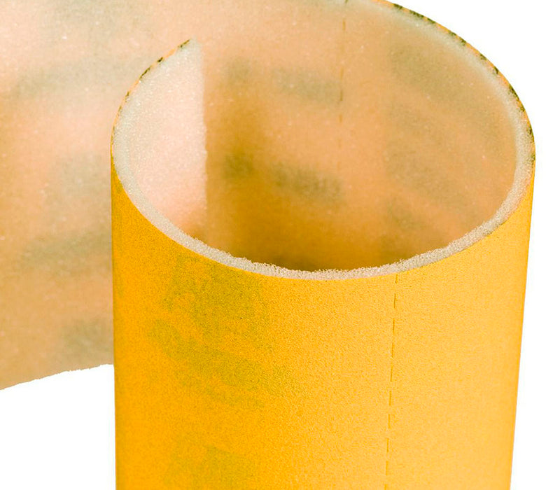 Sponge/Foam Backed Abrasives Roll 115x125mm Deerfos CA331 Gold Paper Back