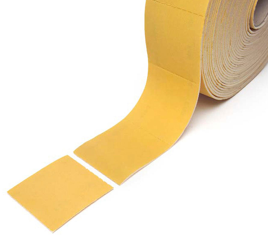 Sponge/Foam Backed Abrasives Roll 115x125mm Deerfos CA331 Gold Paper Back