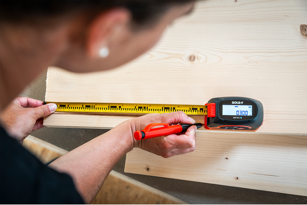 Sola Metec tape measure on site