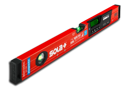 Sola Red MAGNETIC Digital Spirit Level/Electronic Inclination Spirit Level 60cm/600mm