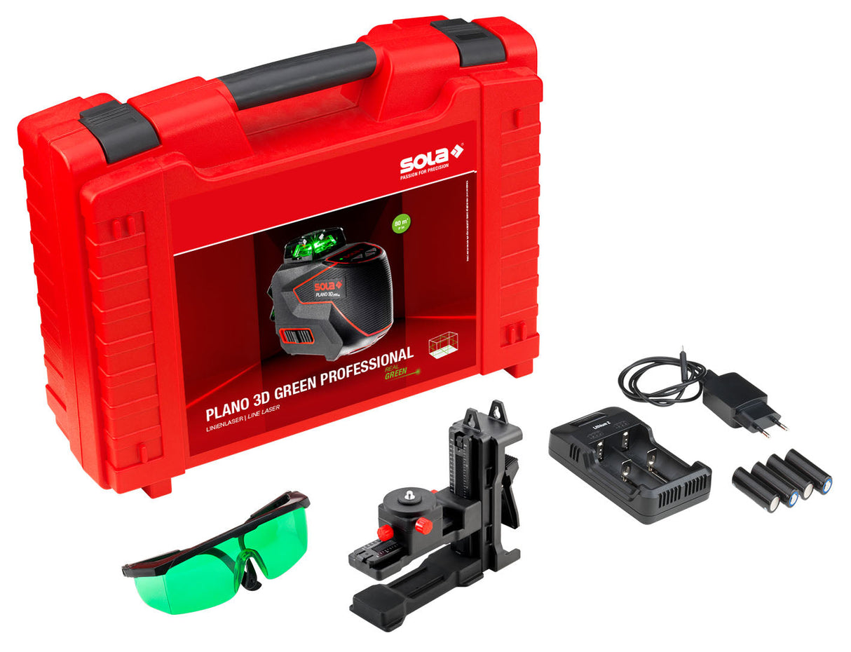 SOLA PLANO 3D Green Professional Laser