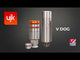 UJK V Dog Vacuum Bench Dog for 20mm MFT-Style Benches