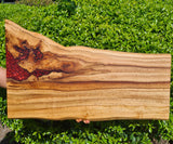 Camphor Laurel & Custom Red Serving Board