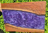 Ironbark & Custom Purple Serving Board