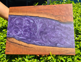 Ironbark & Custom Purple Serving Board