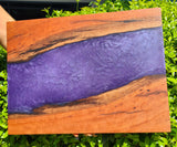 Ironbark & Custom Purple Serving Board