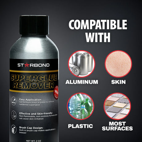 Starbond Super Glue Remover (CA Debonder) | 59ml/2oz