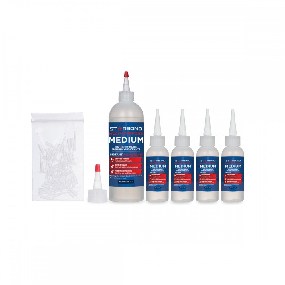 Multi-Purpose Medium CA Glue 16oz EM-150