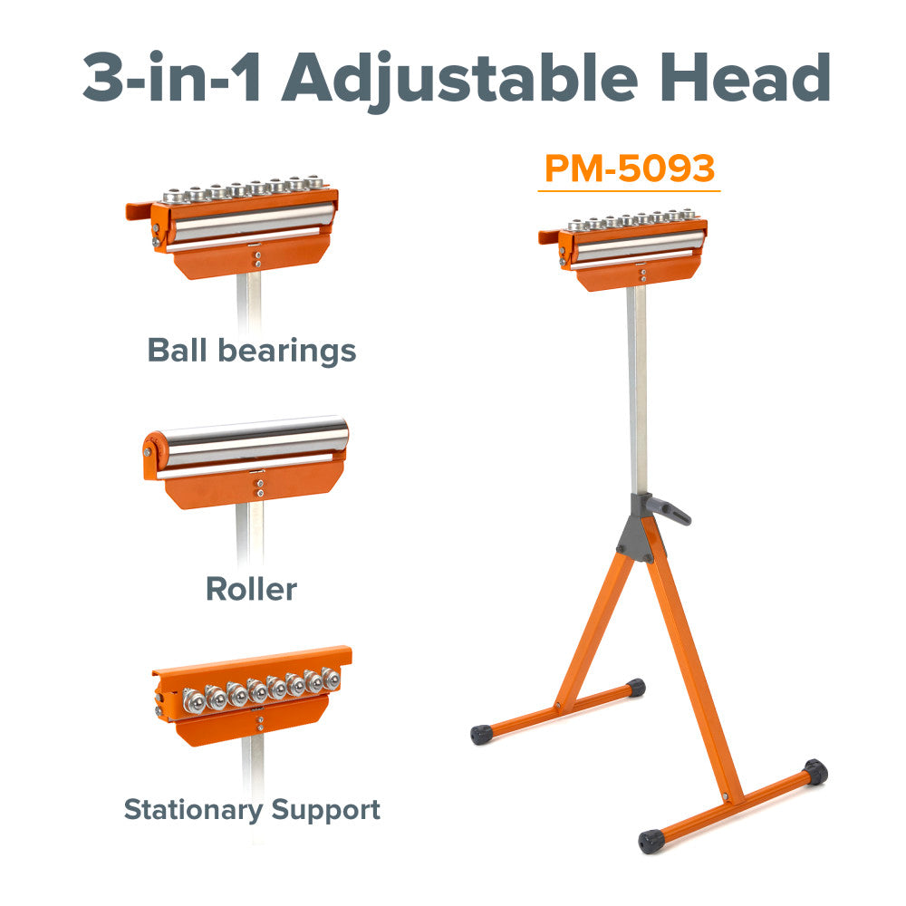 Bora A-Frame Tri-Function Pedestal Roller Stand