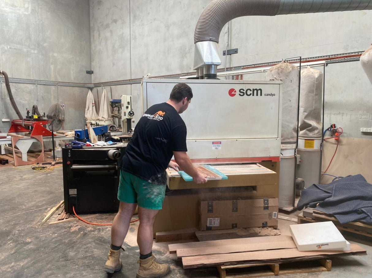 Service: Wide Belt Sander
