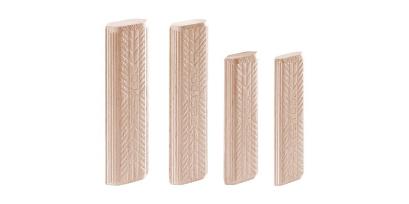 Beech Tenons 8mm x 80mm for DF 700 - 190 Pack - D8 x 80/190 BU