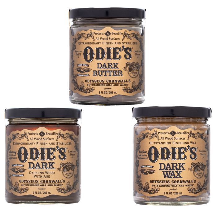 Odies Dark Bundle - Dark Oil, Dark Butter & Dark Wax