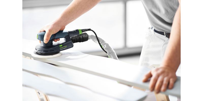 ETS EC 150mm Brushless Random Orbital 5mm Sander in Systainer - ETS EC150/5 EQ-Plus
