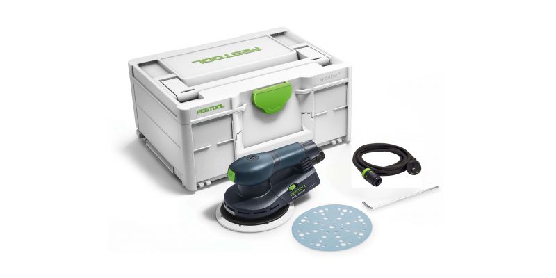 ETS EC 150mm Brushless Random Orbital 5mm Sander in Systainer - ETS EC150/5 EQ-Plus