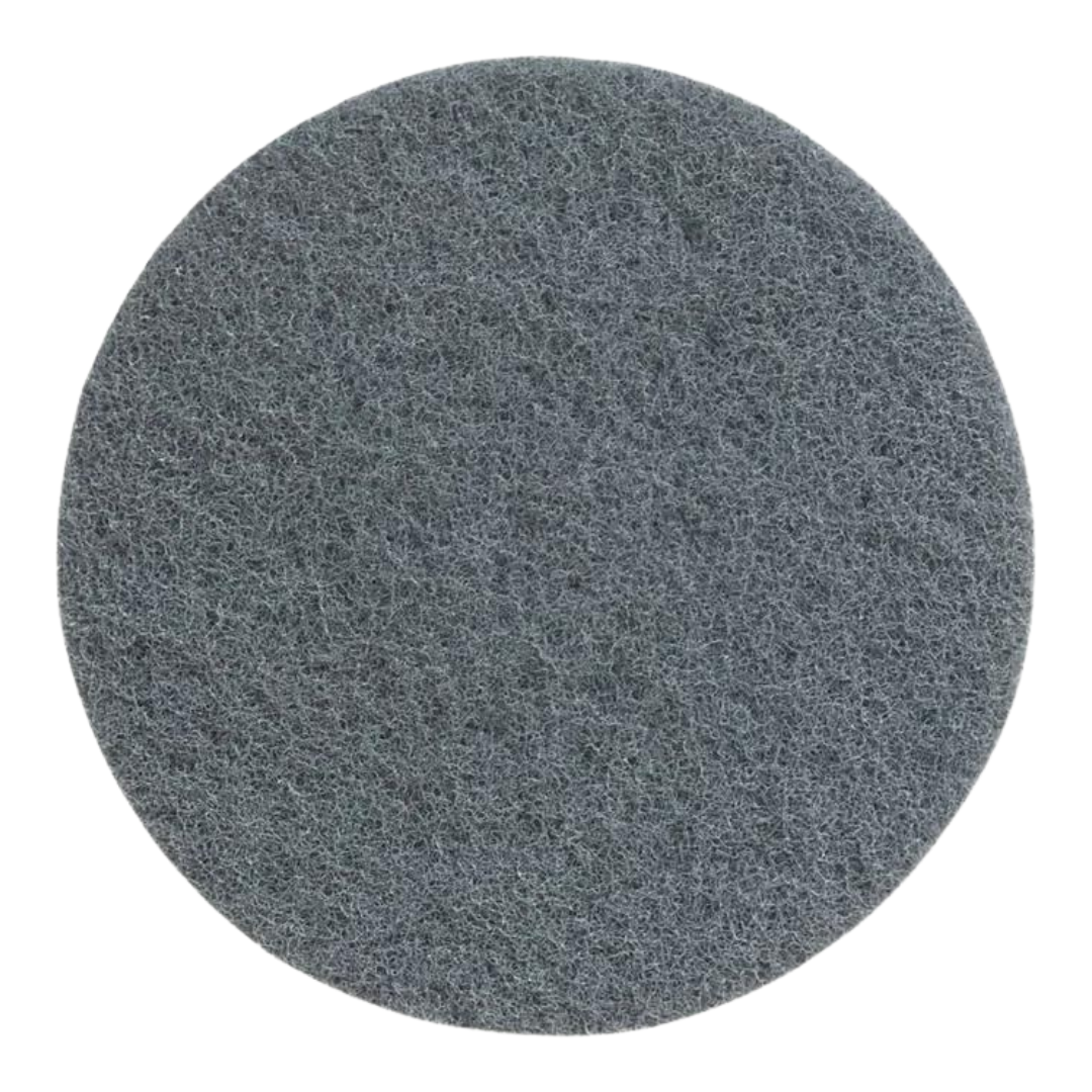 Round 125mm/5" Non-Abrasive Velcro “Scotch Brite” Pads