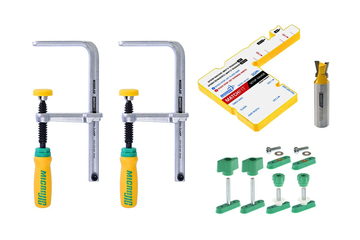 MicroJig Match Fit Dovetail Clamp Pro Pack