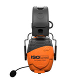 ISOtunes LINK 2.0 Earmuffs - Black/Orange