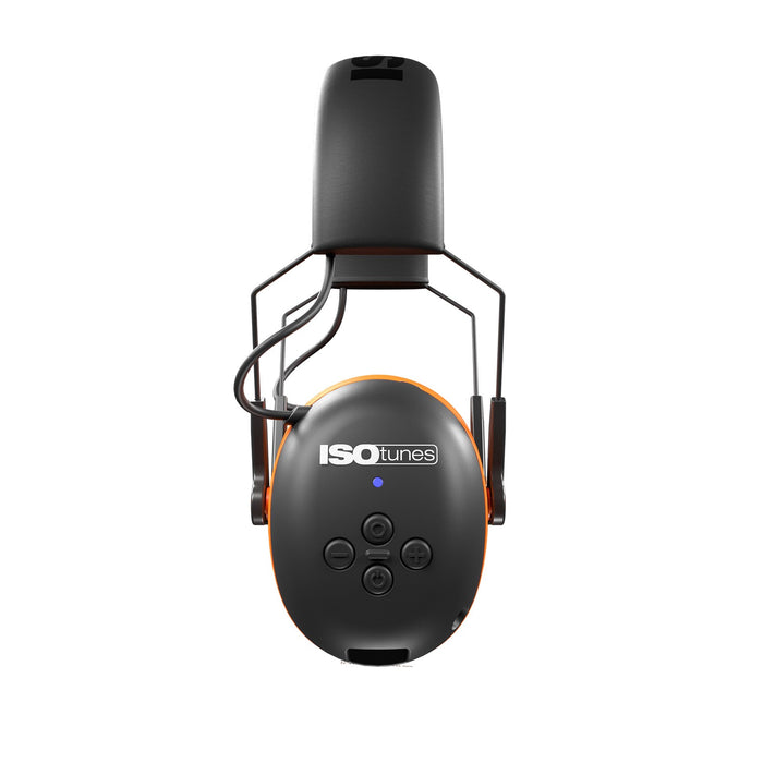 ISOtunes Air Defender Bluetooth Earmuffs EN 352 Certified - Black/Orange