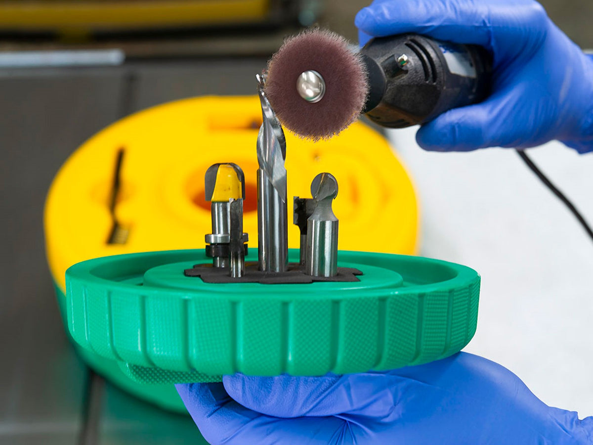 Dato Cleaning Router Bit Micro Jig Bladeclean Saw Blade & Router Bit Cleaning Station – Hammer Roo