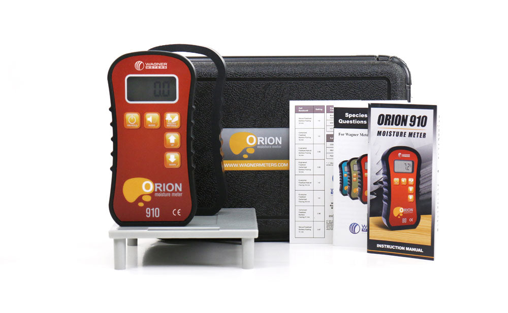 Wagner Orion 910 Deep Depth Pinless Wood Moisture Meter Hammer Roo