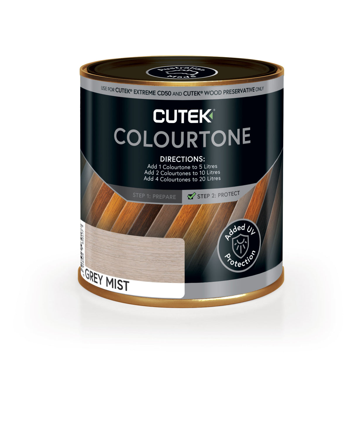 Cutek® Colourtones 180ml Suit 5L - 20L Tins