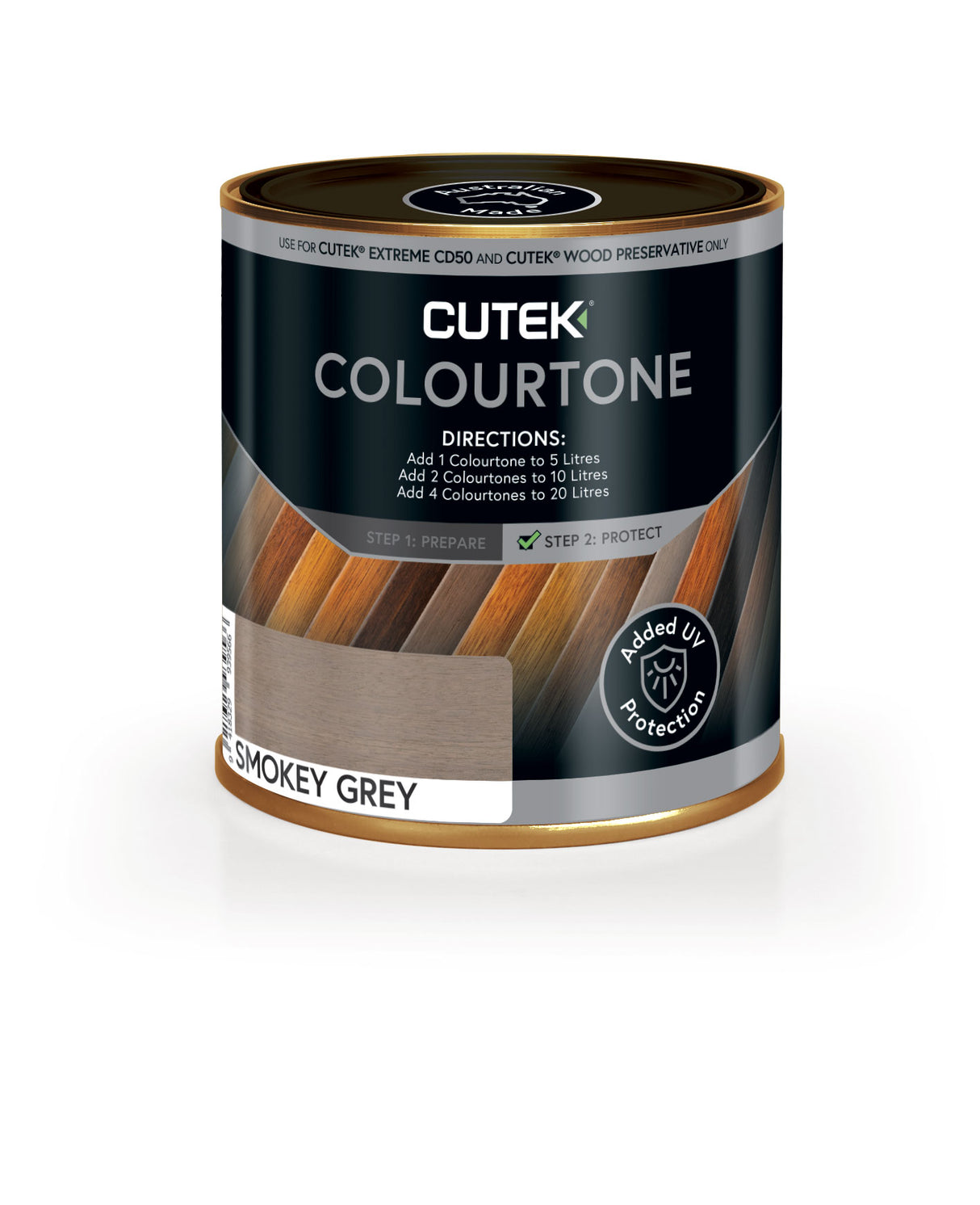 Cutek® Colourtones 180ml Suit 5L - 20L Tins
