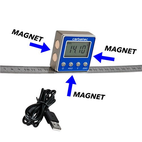 Rechargable Magnetic Angle Finder
